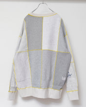 将图片加载到图库查看器，Panel sweat pullover contrast stitch / 02size_C
