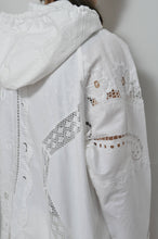 画像をギャラリービューアに読み込む, TABLE CLOTH ZIP-UP HOODIE/WHT/02 size_003
