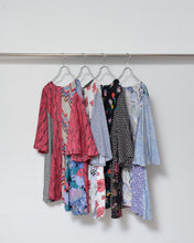 画像をギャラリービューアに読み込む, Mixed pattern panel dress_D
