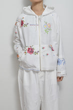 Load image into Gallery viewer, TABLE CLOTH ZIP-UP HOODIE/COL/01 size_002
