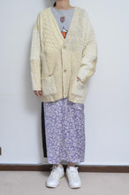 Load image into Gallery viewer, SWITCHING KNIT C/D（FISHERMAN&#39;S SWEATER)_YELLOW_01
