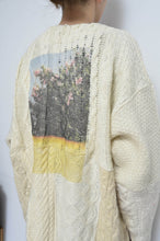 画像をギャラリービューアに読み込む, SWITCHING KNIT C/D（FISHERMAN&#39;S SWEATER)_YELLOW_01
