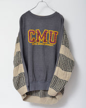 이미지를 갤러리 뷰어에 로드 , Sweat × knit switch pullover_G
