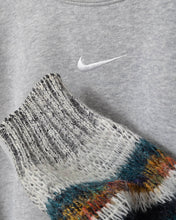 画像をギャラリービューアに読み込む, Sweat × knit switch pullover_H
