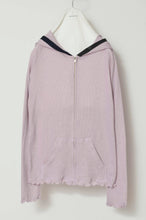 画像をギャラリービューアに読み込む, RIB ZIP-UP HOODIE_01 size/PNK

