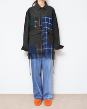 將圖片載入圖庫檢視器 Muffler short blouson / Charcoal_A
