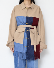 이미지를 갤러리 뷰어에 로드 , Muffler short blouson / Beige_B
