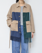 画像をギャラリービューアに読み込む, Muffler short blouson / Beige_A
