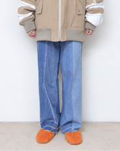 將圖片載入圖庫檢視器 Denim easy panel slacks "PGR" / 02size
