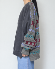 將圖片載入圖庫檢視器 Sweat × knit switch pullover_I
