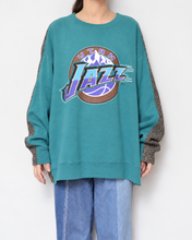 이미지를 갤러리 뷰어에 로드 , Sweat × knit switch pullover_D
