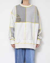 将图片加载到图库查看器，Panel sweat pullover contrast stitch / 02size_C
