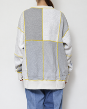 将图片加载到图库查看器，Panel sweat pullover contrast stitch / 02size_C
