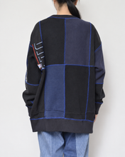 이미지를 갤러리 뷰어에 로드 , Panel sweat pullover contrast stitch / 02size_B
