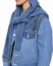 将图片加载到图库查看器，Knit hood wrap_C
