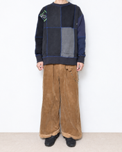 이미지를 갤러리 뷰어에 로드 , Panel sweat pullover contrast stitch / 02size_B
