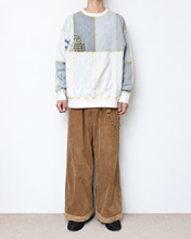 将图片加载到图库查看器，Panel sweat pullover contrast stitch / 02size_C
