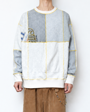 将图片加载到图库查看器，Panel sweat pullover contrast stitch / 02size_C
