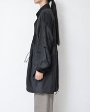 将图片加载到图库查看器，[27SS 予約アイテム] Black Table Cloth Field Coat
