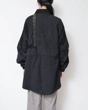 将图片加载到图库查看器，[27SS 予約アイテム] Black Table Cloth Field Coat
