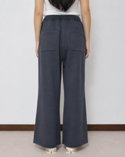 Load image into Gallery viewer, BACK PILE WIDE FLARE PT_fab-graff_BLK_01size
