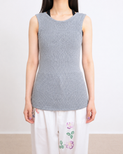画像をギャラリービューアに読み込む, MESH KNIT TANK TOP / B.GRY
