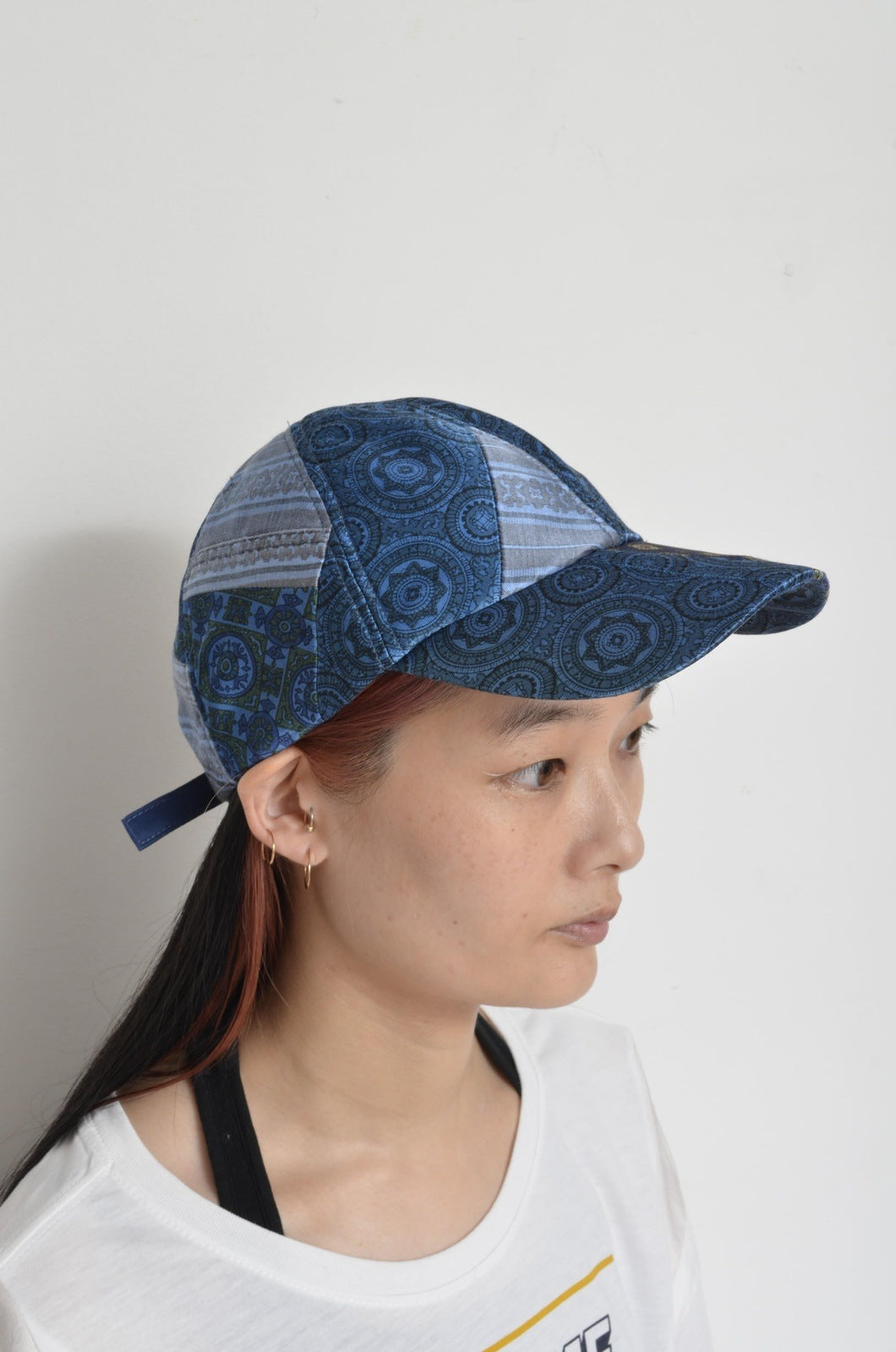 PAISLEY CAP_BLUE / D